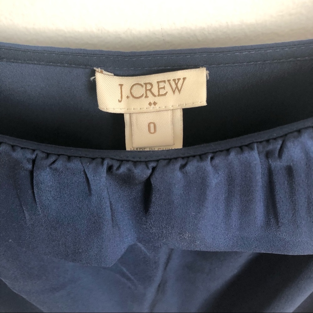 J. Crew Strappy Top With Ruffle - Picture 4 of 4
